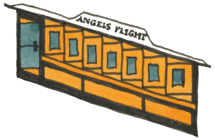 Illustration from The Best Coast west coast travel guide