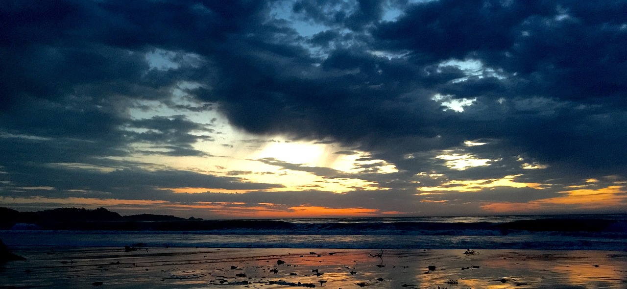 A Sunset at Carmel Beach