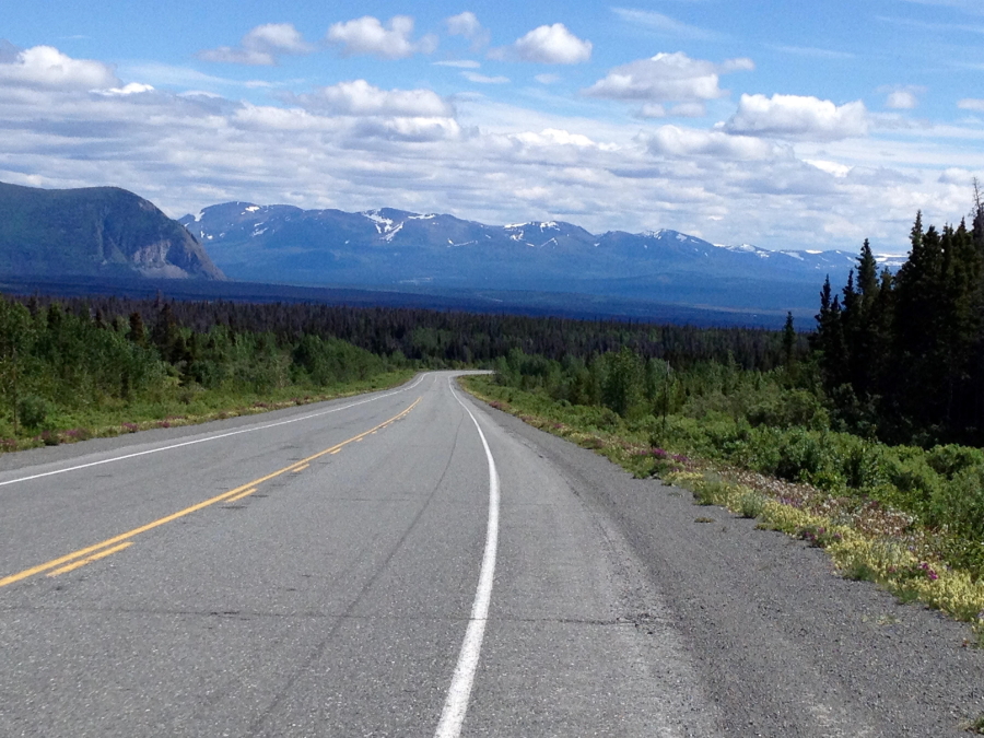 An endless road