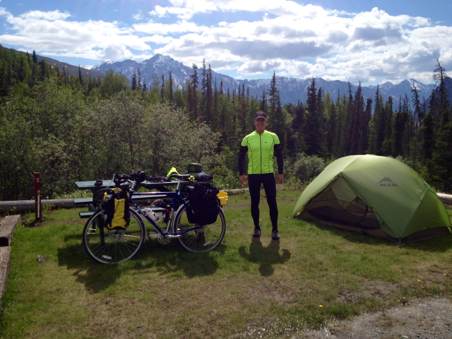 Downhills Don't Come Free by Jerry Holl is an inspiring account of his trip from Alaska to Mexico by bike, and also showing why we sometimes need a challenge.