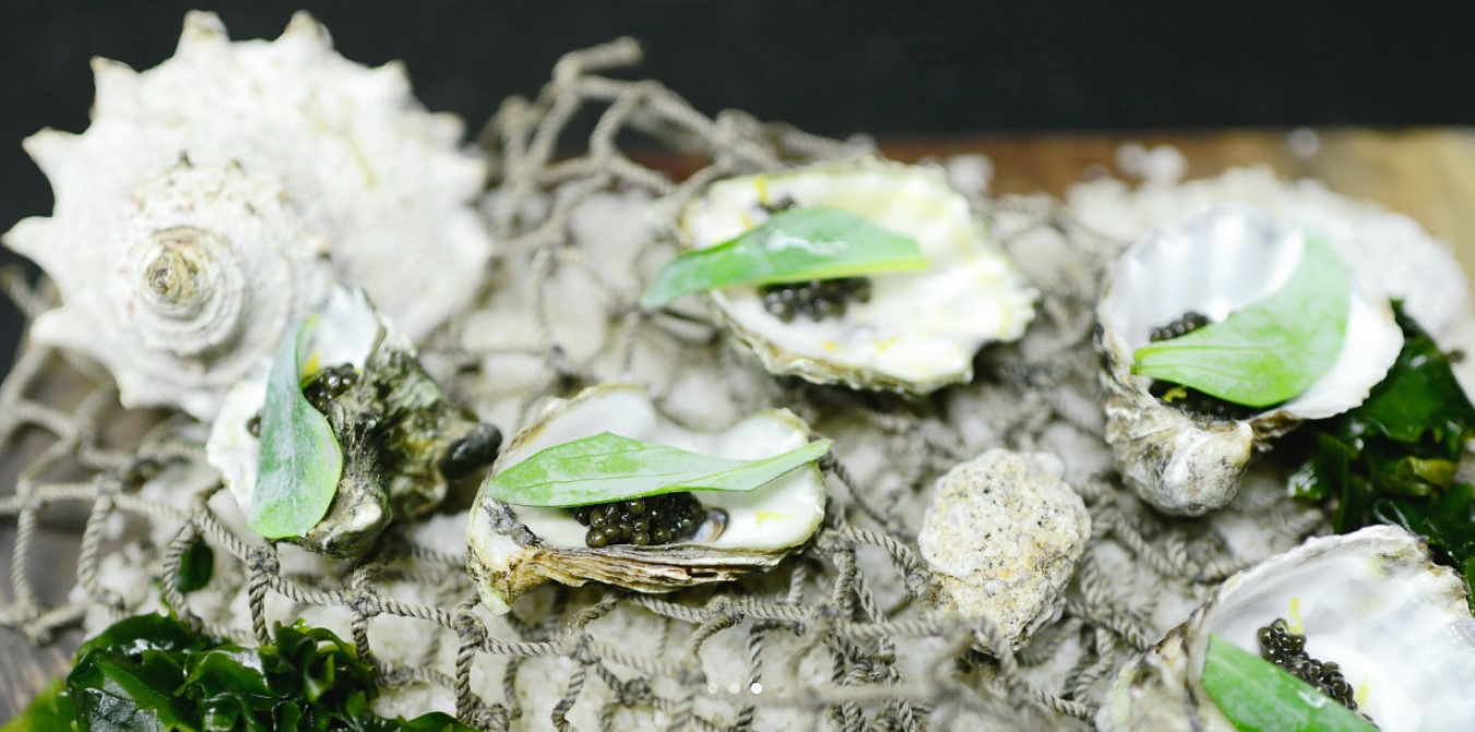 A Dish from Aubergine in Carmel, California