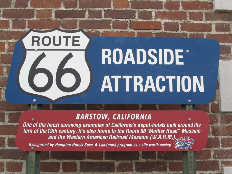 The Route 66 Museum in Barstow, California