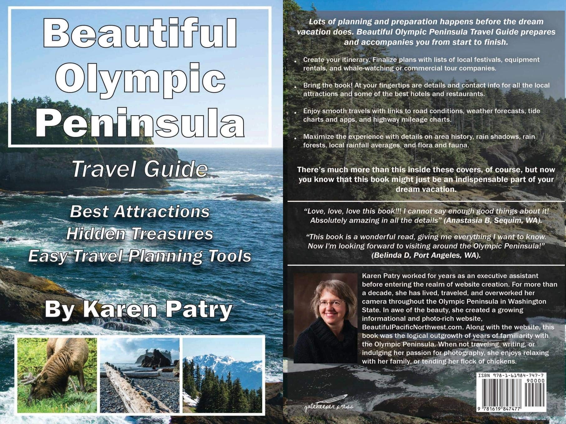 Pacific Coast Highway Travel reviews an Olympic Peninsula Travel Guide published by the Beautiful Pacific Northwest website.