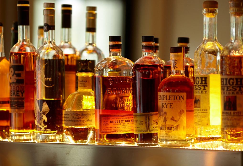 The Bar at the Calistoga Inn in Napa Valley