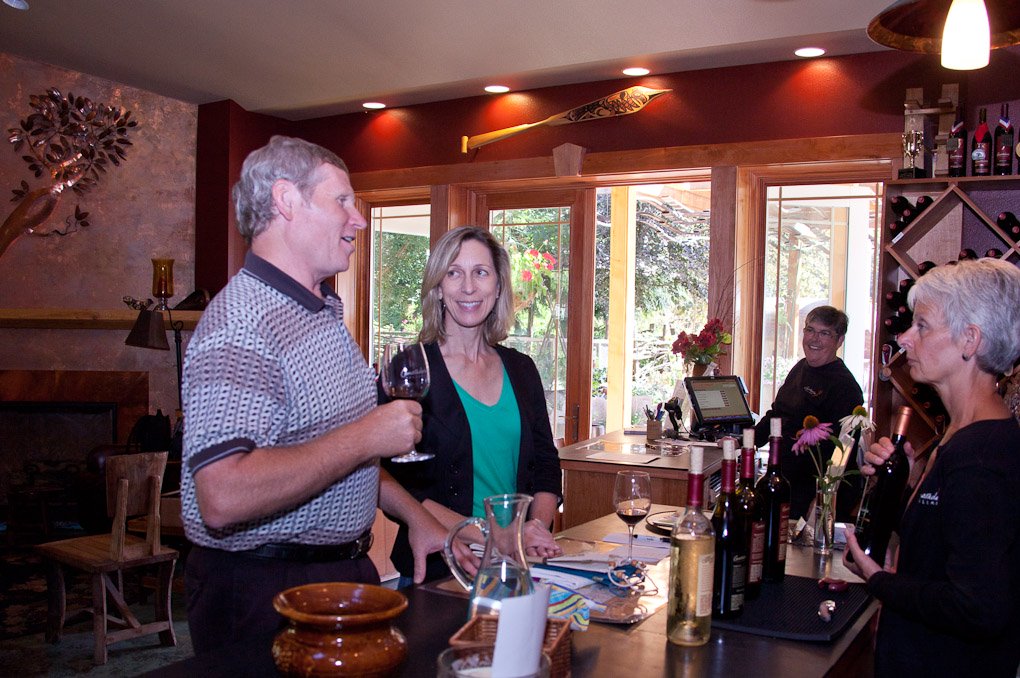 Camaraderie Cellars, a winery on the Olympic Peninsula in Washington State.