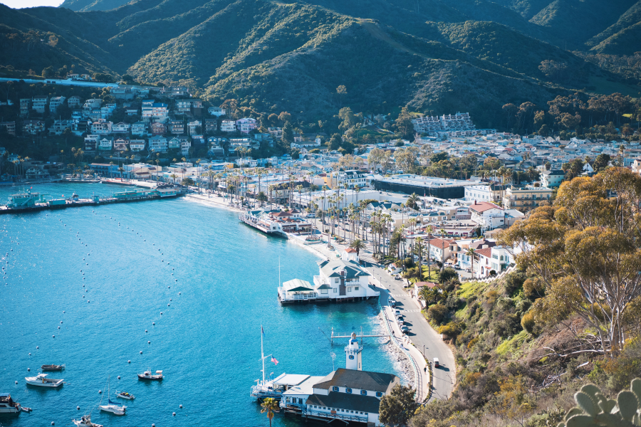 Santa Catalina Island off the California coast