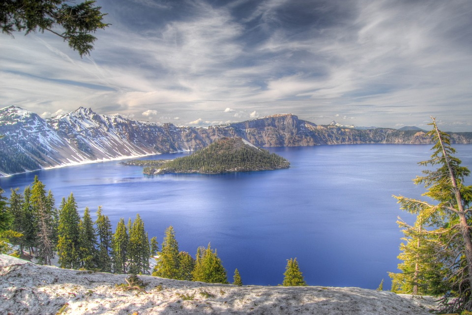 Crater Lake in Oregon