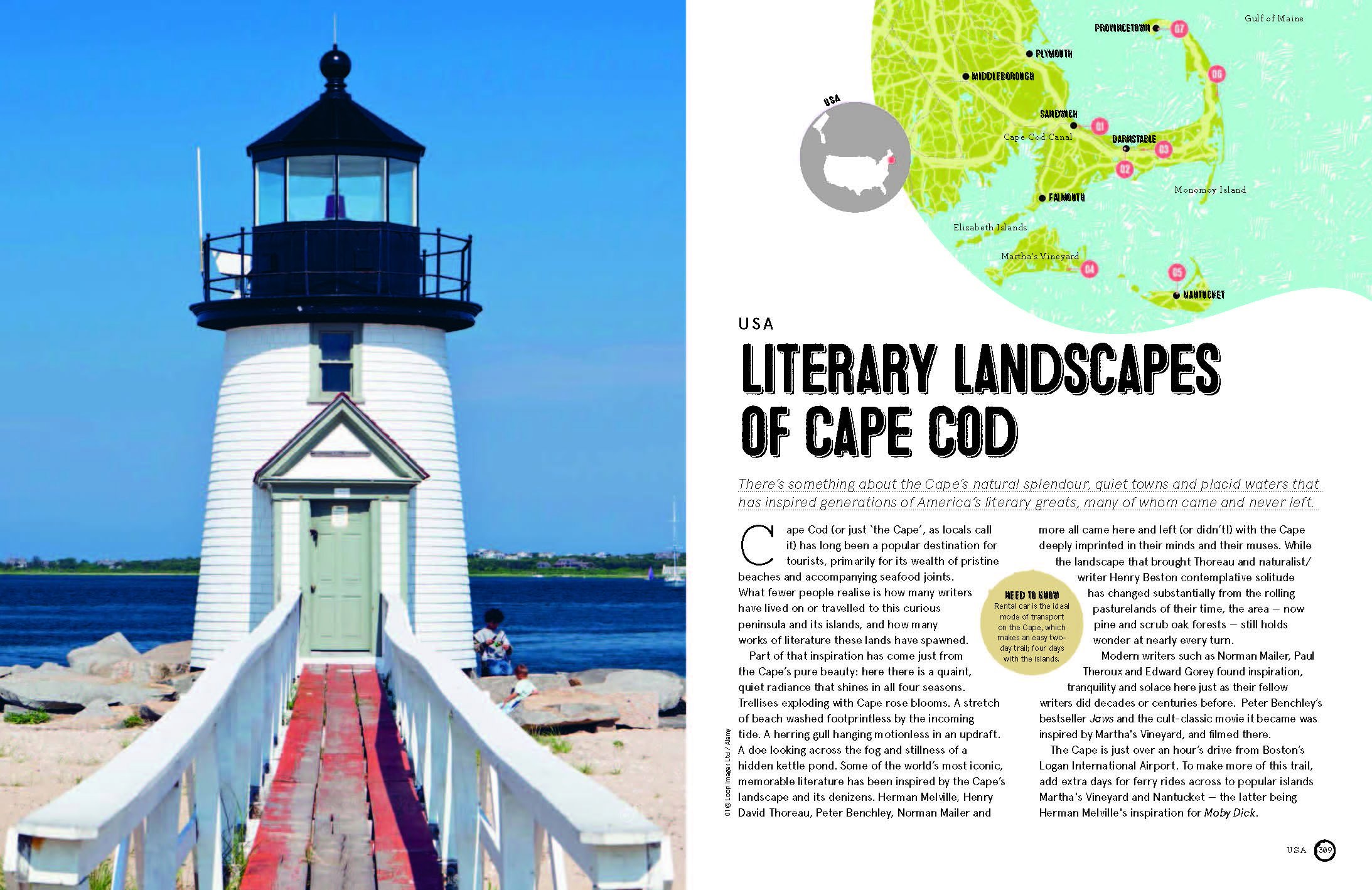 Lonely Planet Culture Trails sample spread