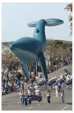 Dana Point in California is the official start or end of the Pacific Coast Highway, and its attractions include whale watching, and Doheny State Beach.
