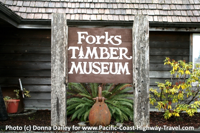 The Forks Timber Museum in Forks, Washington