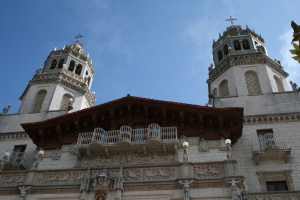 Hearst Castle, on the Pacific Coast Highway in California. Photo (c) Donna Dailey, pinned from: https://www.pacific-coast-highway-travel.com/Hearst-Castle-Tours.html