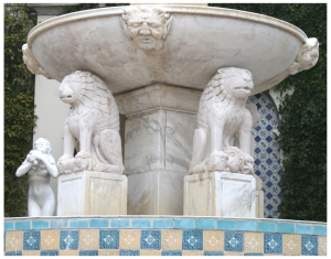 Fountain at Hearst Castle