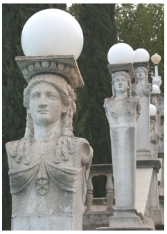 Hearst Castle, on the Pacific Coast Highway in California. Photo (c) Donna Dailey, pinned from: https://www.pacific-coast-highway-travel.com/Hearst-Castle-Tours.html