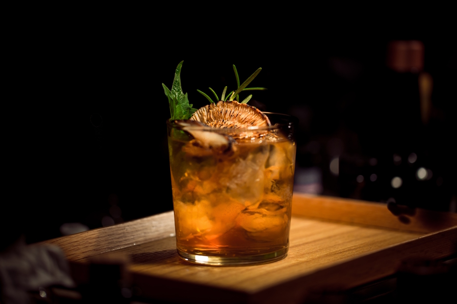 A cocktail at the Montrio Bistro in Monterey