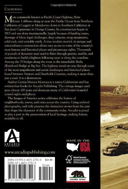 Images of America: Pacific Coast Highway in California book cover