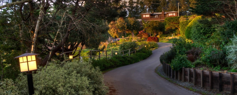 The Stanford Inn by the Sea in Mendocino, California