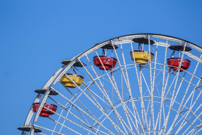 The Ferris Wheel on Santa Monica Pier