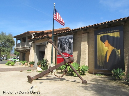 Exterior of the Santa Barbara Historical Museum