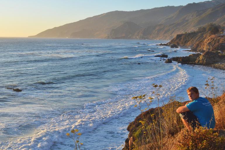 Taking a Break in Big Sur on the Pacific Coast Highway