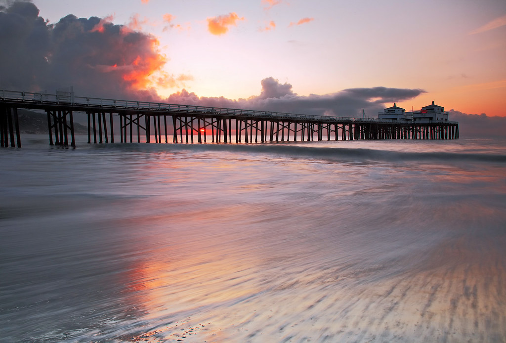 Malibu Pier in Malibu, California